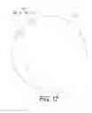 Fig. 13 - Rotor cover and bicycle wheel assembly