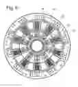 Fig. 10 - Torsional vibration damper assembly with speed-dependent characteristics