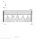 Fig. 11 - Louvered light re-directing structure