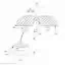 Fig. 01 - Light source module having lens with support posts