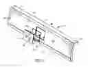 Fig. 03 - Backguard panel with integrated proud glass control mount