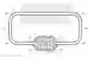 Fig. 01 - Loop heat pipe structure with liquid and vapor separation
