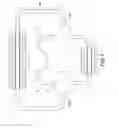 Fig. 07 - Loop heat pipe structure with liquid and vapor separation