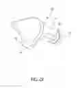 Fig. 24 - Trigger housing mounting system for firearm
