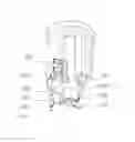 Fig. 11 - Type of along-the-cable reciprocating motion control mechanism
