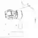 Fig. 03 - Probe that cooperates with a laser tracker to measure six degrees of freedom
