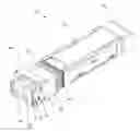 Fig. 01 - Pluggable optical module latch mechanism and method