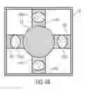 Fig. 42 - Optical structure with ridges arranged at the same and method for producing the same
