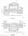 Fig. 45 - Optical structure with ridges arranged at the same and method for producing the same