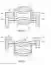 Fig. 46 - Optical structure with ridges arranged at the same and method for producing the same