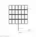 Fig. 04 - In-cell touch panel with self-capacitive electrodes and display device