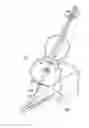 Fig. 01 - Restraint item for endpin of musical instrument and stand for speaker