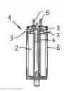 Fig. 01 - Electric capacitor for a coolant compressor