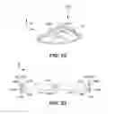 Fig. 22 - Wet electrolytic capacitor containing a recessed planar anode and a restraint