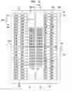 Fig. 18 - Microelectronic packaging without wirebonds to package substrate having terminals with signal assignments that mirror each other with respect to a central axis