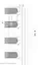 Fig. 27 - Nano MOSFET with trench bottom oxide shielded and third dimensional P-body contact