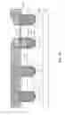 Fig. 29 - Nano MOSFET with trench bottom oxide shielded and third dimensional P-body contact