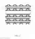 Fig. 06 - Air battery cell with electrically conductive members and battery pack