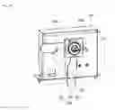Fig. 21 - Transformer position adjustment preventing device of switchboard