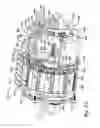 Fig. 35 - Motor case with integrated wire sealing structure