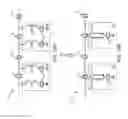 Fig. 28 - RF ladder filter with simplified acoustic RF resonator parallel capacitance compensation