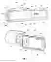 Fig. 02 - Mobile phone docking device of inside mirror