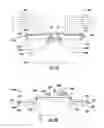 Fig. 04 - Modular elements employing latches with flexure bearings