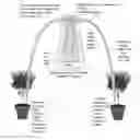 Fig. 01 - Sheathed Wick, Self Siphoning Plant Feeding Device, System and Method