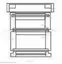 Fig. 11 - Beehive in composite material and manufacturing process