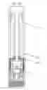 Fig. 01 - ATOMIZATION ASSEMBLY AND ELECTRONIC CIGARETTE