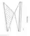 Fig. 10 - Retrofit shower corner shelf assembly