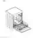 Fig. 02 - Dishwasher having multiple spray arms for improved washing effectiveness