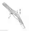 Fig. 23 - Articulating suturing device and method