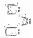 Fig. 13 - Anastomotic staple with capillary which expels a bonding agent upon deformation