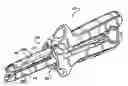 Fig. 01 - Surgical fastener applying apparatus with controlled beam deflection