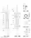 Fig. 24 - Precessional-motion bone and dental drilling tools and bone harvesting apparatus