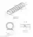 Fig. 03 - Device for rapid repair of body conduits
