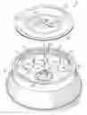 Fig. 01 - Fixed angle centrifuge rotor having torque transfer members