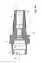 Fig. 17 - Tool holder with built-in cavities