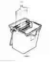 Fig. 10 - Lightweight mop and mop bucket used therewith