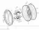 Fig. 01 - Wheel cover assembly and method of mounting