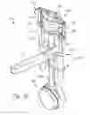 Fig. 17 - Machine suspension and height adjustment