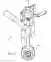 Fig. 18 - Machine suspension and height adjustment