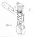 Fig. 35 - Machine suspension and height adjustment