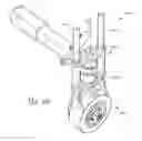 Fig. 40 - Machine suspension and height adjustment