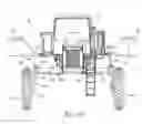 Fig. 46 - Machine suspension and height adjustment