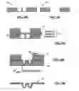 Fig. 19 - Three dimensional microstructures and fabrication process