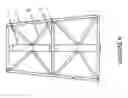 Fig. 08 - Deployable truss with orthogonally-hinged primary chords