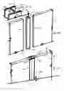 Fig. 33 - FRAMELESS CONSTRUCTION USING SINGLE AND DOUBLE PANELS