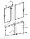 Fig. 35 - FRAMELESS CONSTRUCTION USING SINGLE AND DOUBLE PANELS